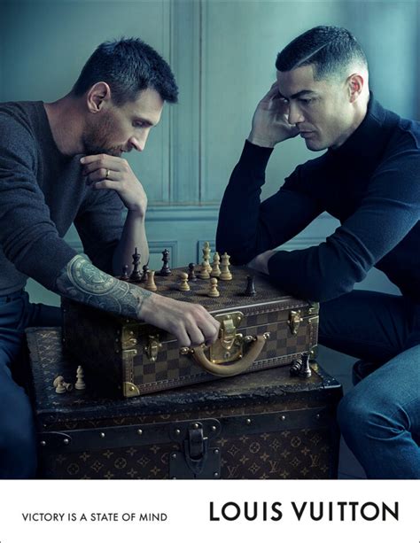 ronaldo and messi louis vuitton chess|Messi and Ronaldo picture.